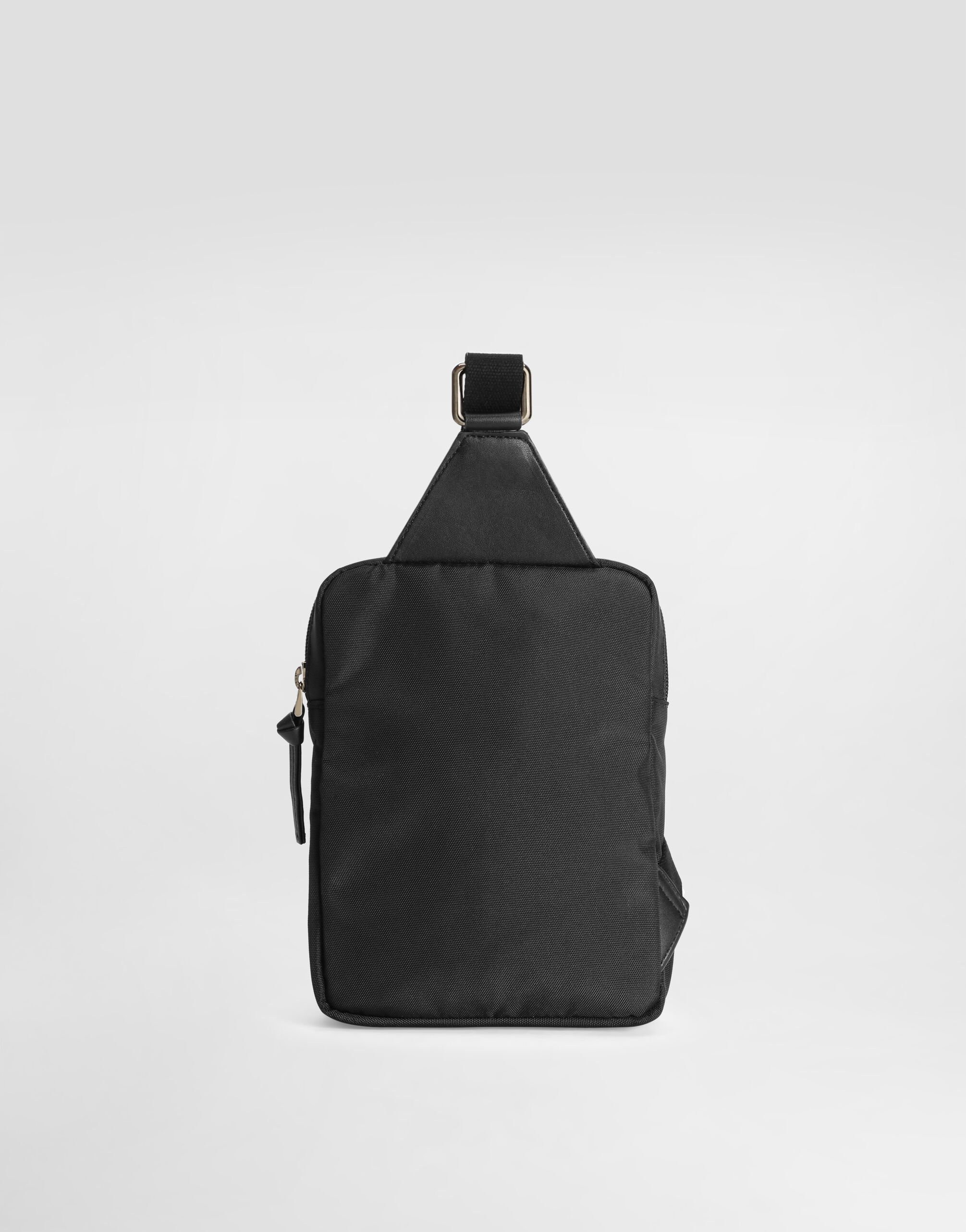 Nylon bag with DG patch in Black for Boys | Dolce&Gabbana® US