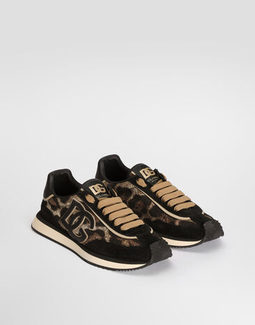 Dolce & Gabbana Leo-print fabric DG Cushion sneakers Print CK2288A3L89