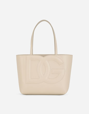 Dolce & Gabbana حقيبة تسوق DG Logo صغيرة وردي BB7287AS204