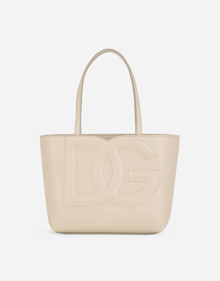 Dolce & Gabbana Shopper DG Logo klein Beige BB7337AW576