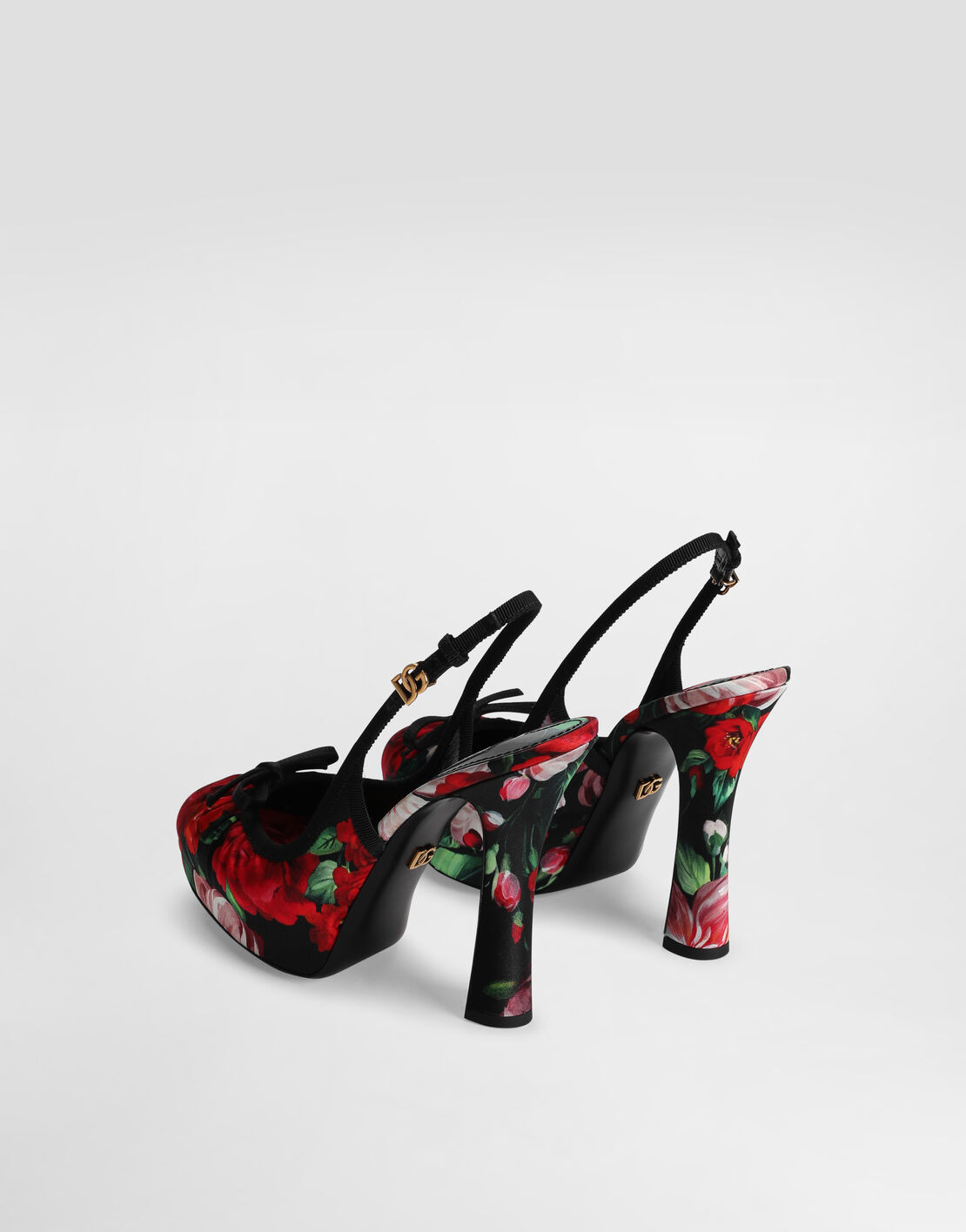 Satin Slingback