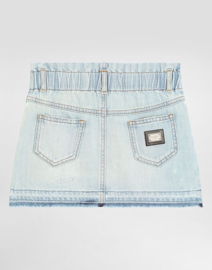 Dolce & Gabbana Denim skirt Multicolor L55I22LDD60