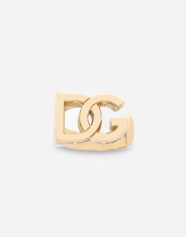 Dolce & Gabbana Ring Logo aus 18-karätigem Gelbgold Gelbgold WRMY1GWYE01
