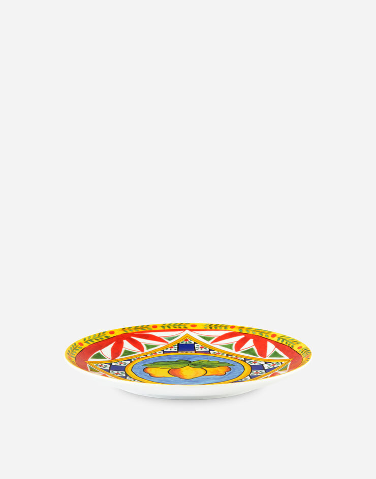 Dolce & Gabbana Набор из 2 плоских тарелок из фарфора разноцветный TC0S04TCA16