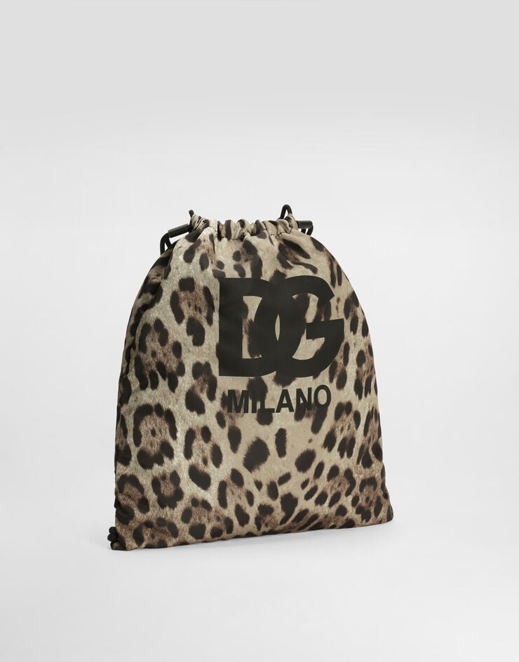 Dolce & Gabbana Leo-print nylon backpack Multicolor EB0132AZ600