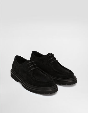 Dolce & Gabbana Split calfskin derby Black A10886AT441
