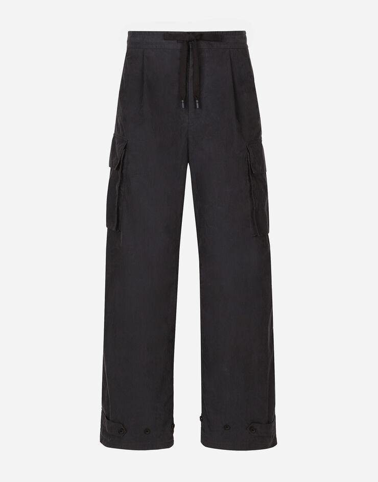 Dolce & Gabbana Cotton jogging pants with tag Blue GP02ATHUMTI