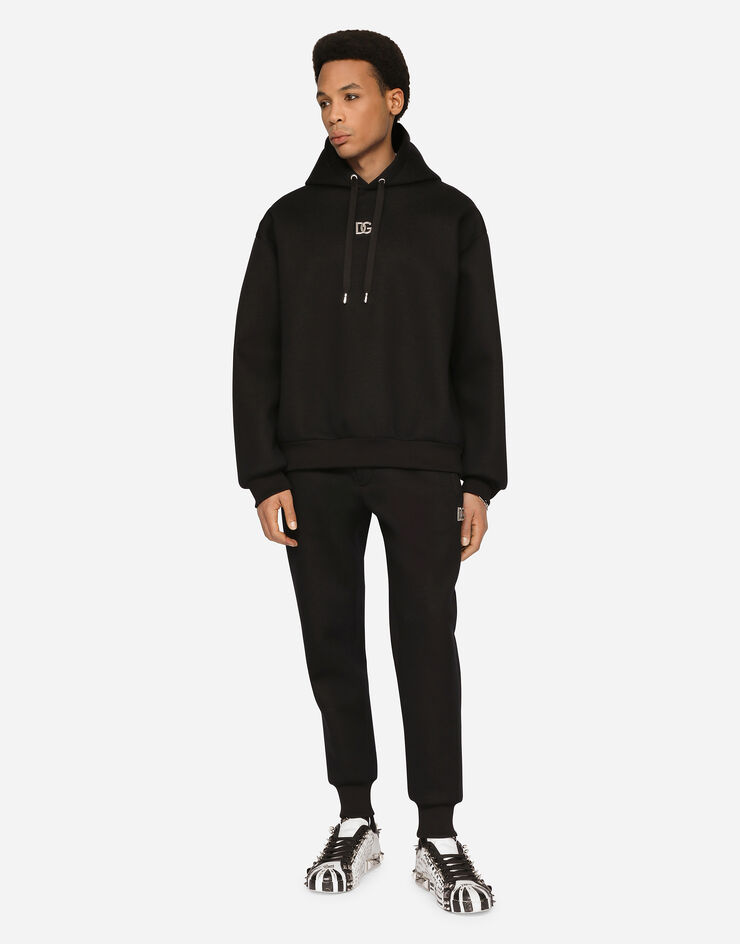 Dolce & Gabbana FELPA CON CAPPUCCIO Mehrfarbig G9XJ6ZHUMLX