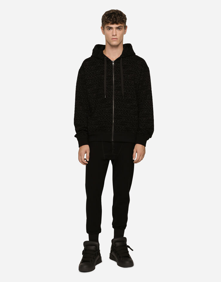 Dolce&Gabbana Cotton jogging pants Black GZ4DATG7KZ2