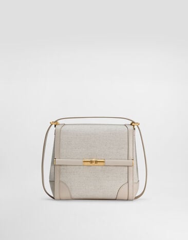 Dolce & Gabbana Marlene bag in fabric and calfskin Multicolor BB7726A9AC8