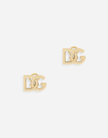 Dolce & Gabbana Boucles d’oreilles clip Logo en or jaune 18 ct Doré WANR1GWMIXD
