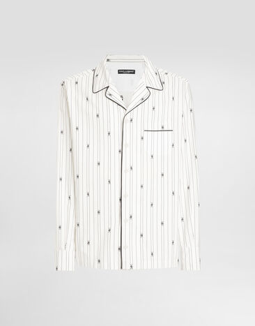 Dolce & Gabbana Vanity shirt with logo Multicolor G5IF1THJMQR