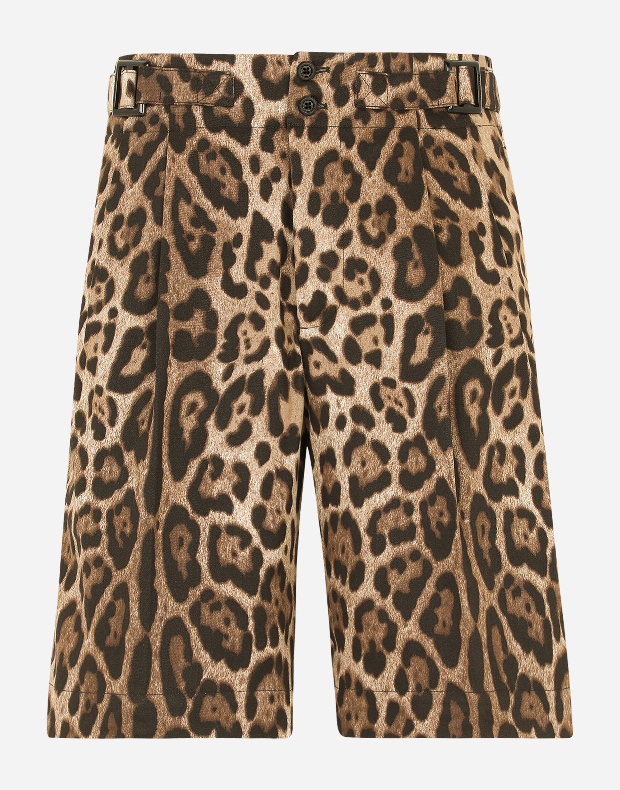 Leopard print shorts mens online