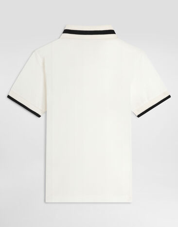 Dolce & Gabbana Piqu� polo shirt with logo  L4JT8VG7P6S
