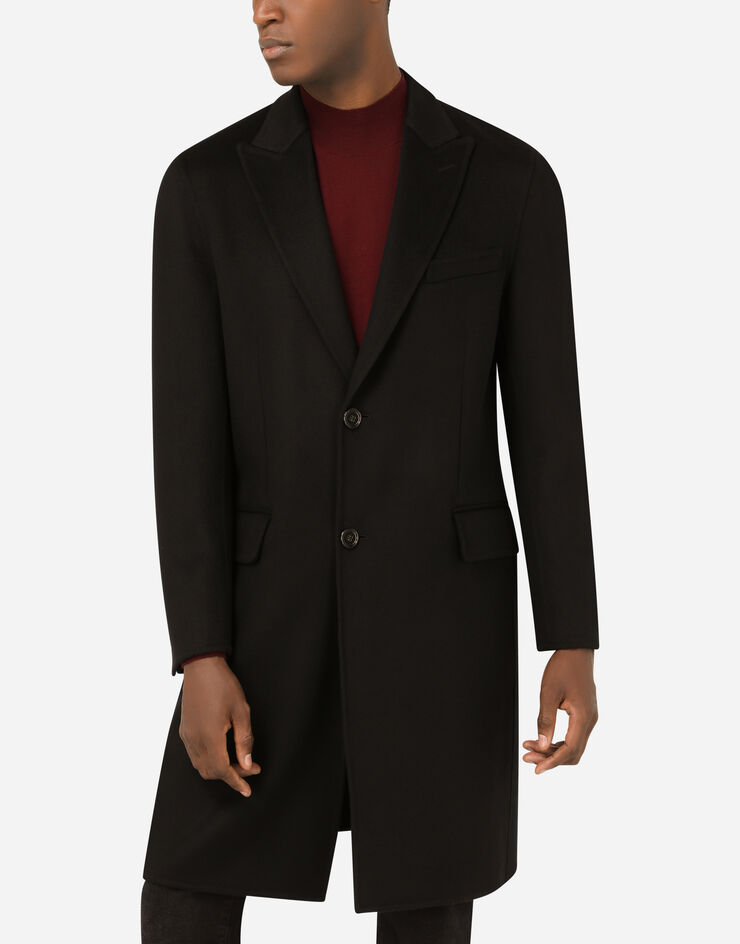 Dolce & Gabbana Double cashmere coat 黑 G007WTFU2MA
