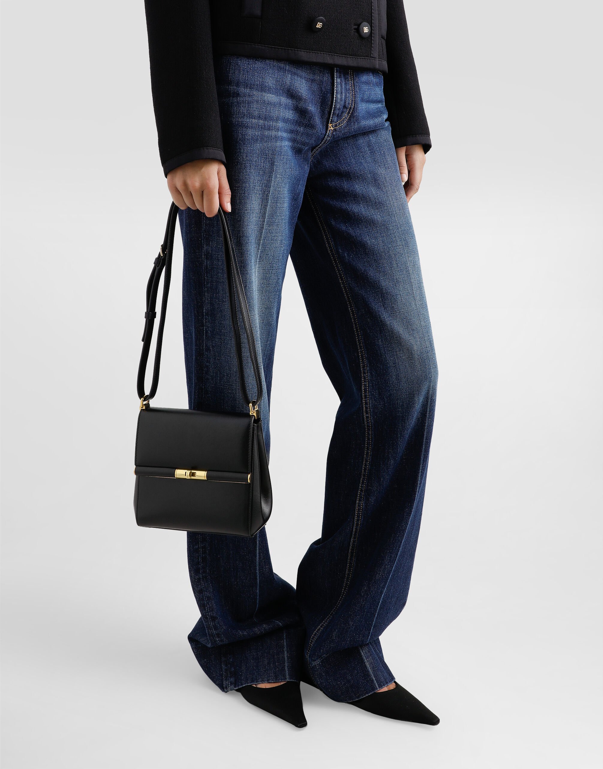Marlene City Bag in Black for Women | Dolce&Gabbana® US