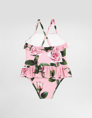 Dolce & Gabbana Rose-print swimsuit Print L2J861ON04Q