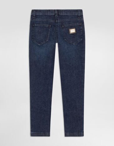 Dolce & Gabbana 5-pocket denim trousers Blue L52F88LDC79