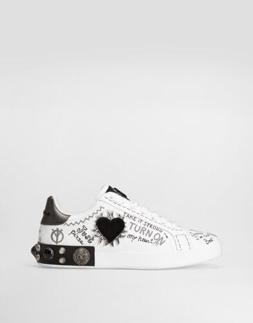 Dolce & Gabbana Portofino calfskin sneakers Multicolor CS1759AH029