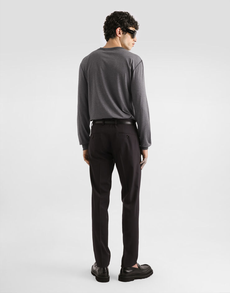 Dolce & Gabbana Cotton t-shirt Grey G8SX5TFU7EQ