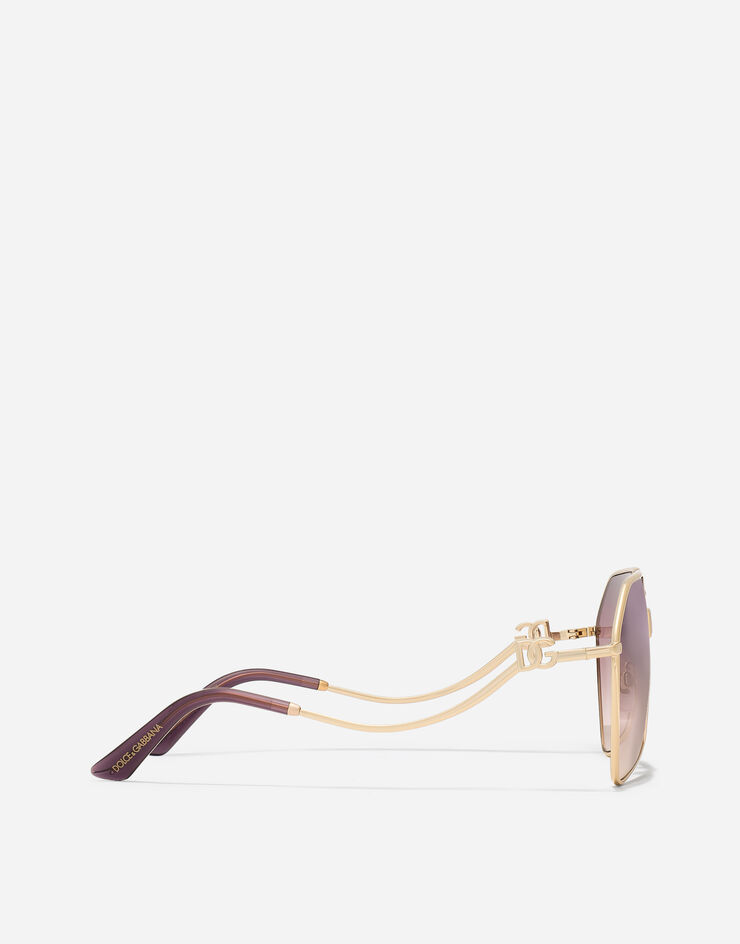 Dolce & Gabbana DG Filo Sunglasses Gold VG2326VM2U6