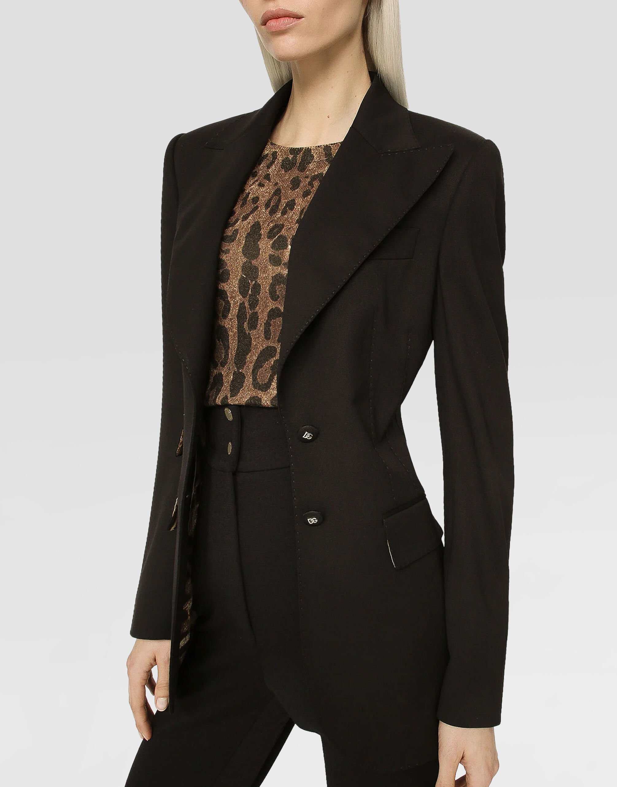 Dolce & Gabbana 黒 テーラードジャケット 中古・古着通販】DOLCE & GABBANA (ドルチェ＆ガッバーナ