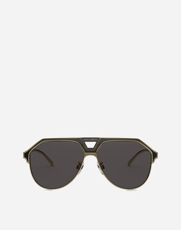 Dolce & Gabbana Gafas de sol Miami Negro y dorado VG2285VM281