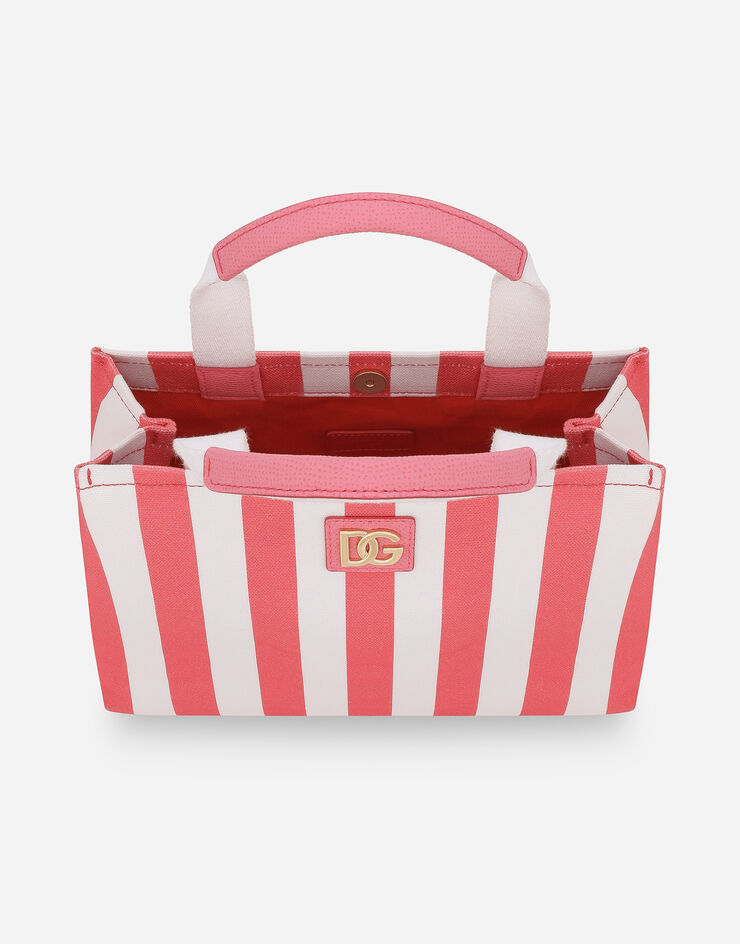 Dolce & Gabbana Tasche aus bedrucktem Canvas Mehrfarbig EB0116AB991