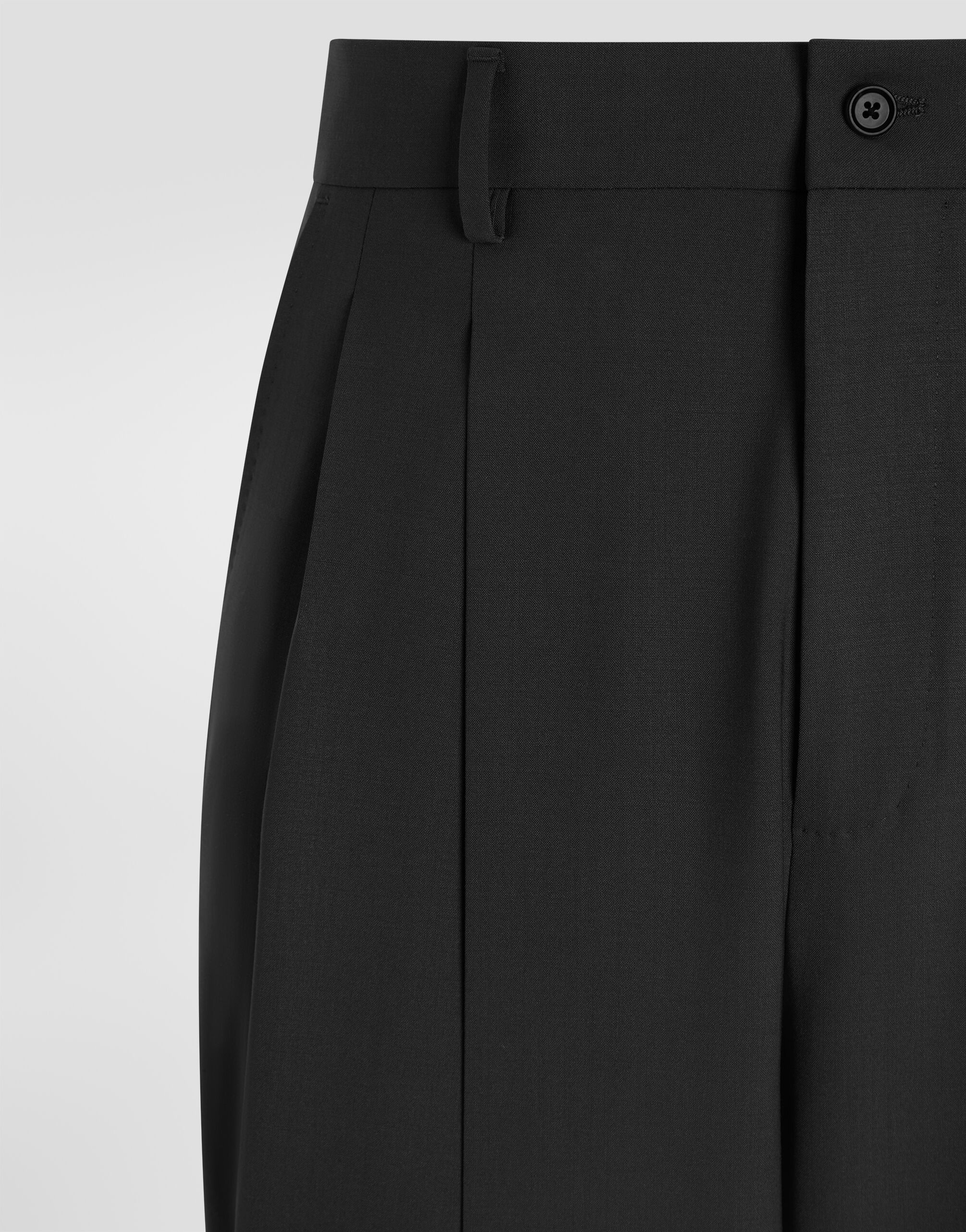 Virgin wool trousers - thumbnail 3