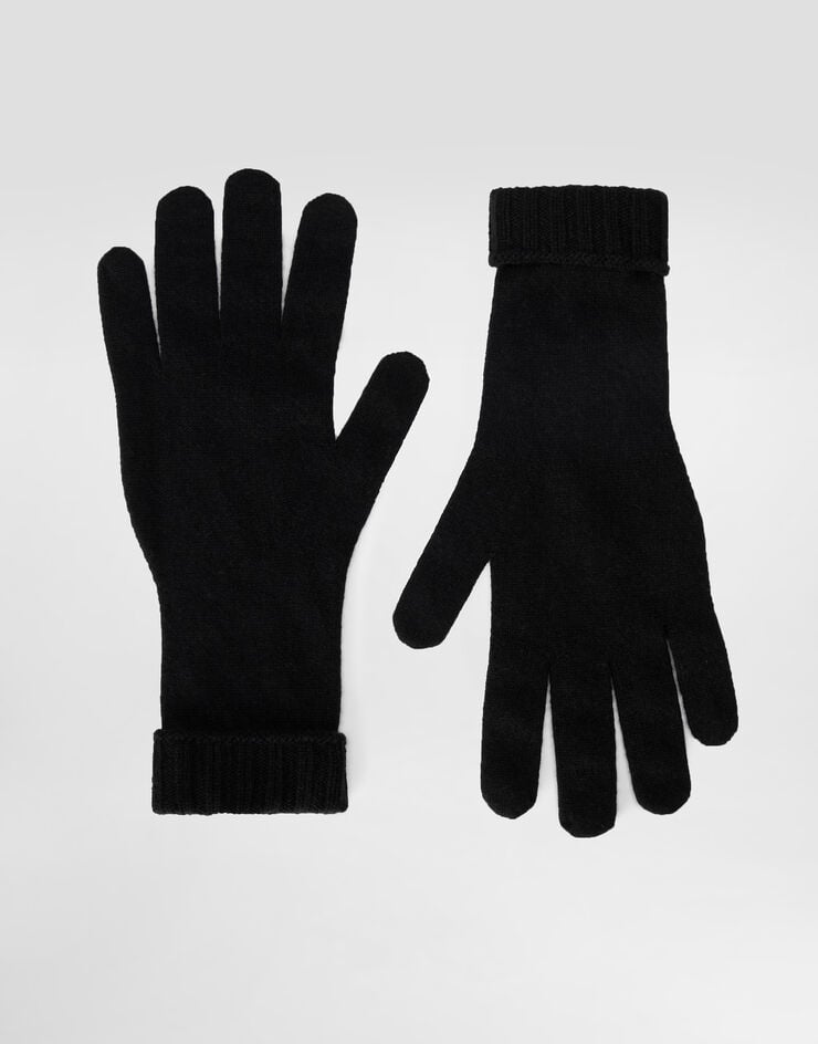 Dolce & Gabbana Guantes de cachemira Negro FX05KZJDVC2