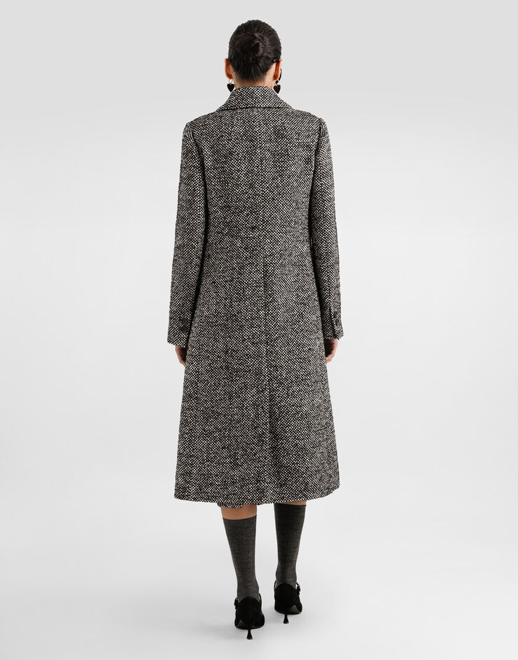 Dolce & Gabbana Robe en damier Multicolore F6GASTFMZAH