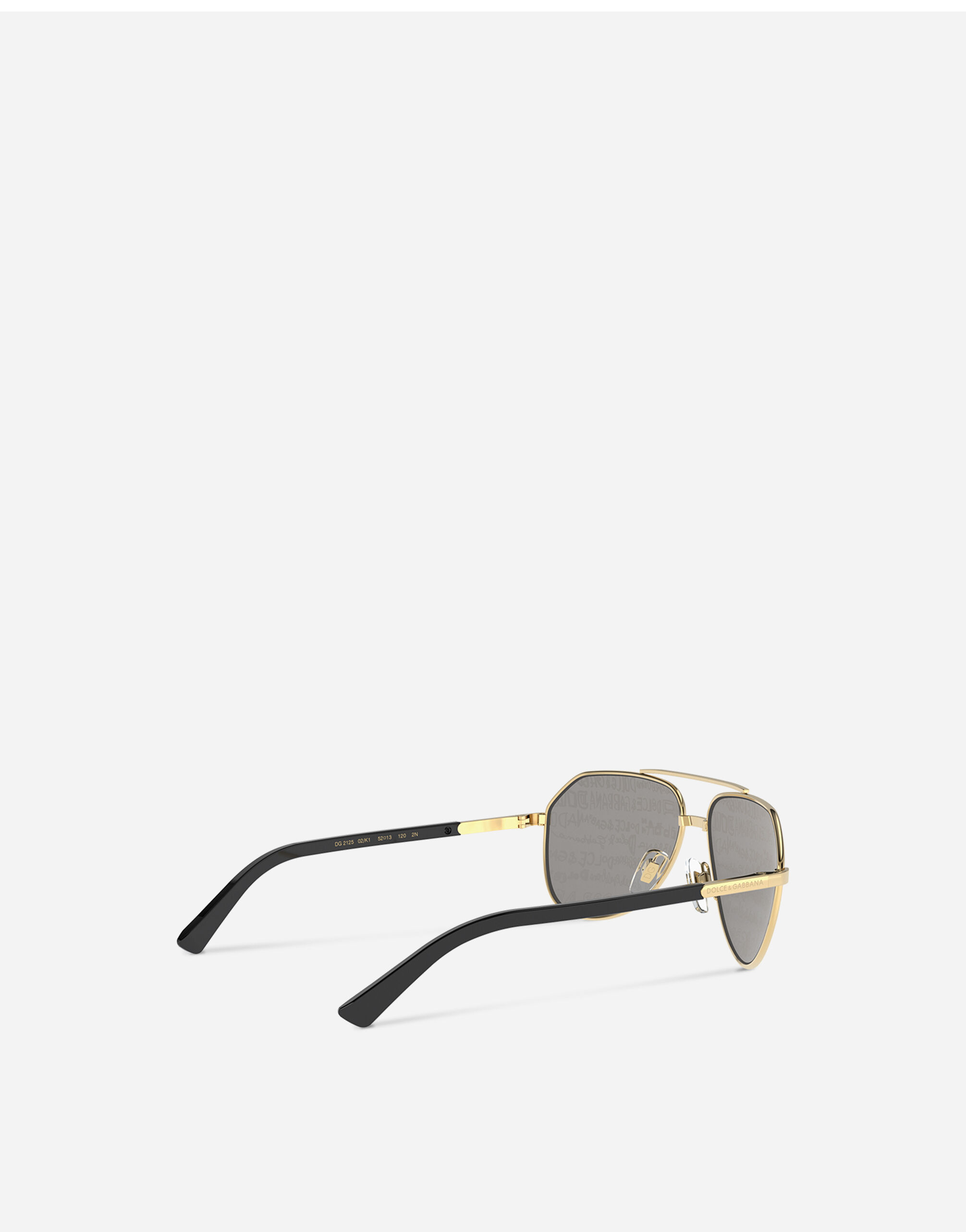 Graffiti sunglasses in Gold for Men | Dolce&Gabbana® US