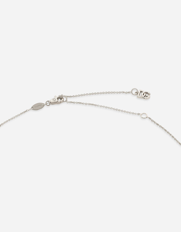 Dolce & Gabbana Belcher chain in white gold 18Kt Blanco WANR4GWOB01