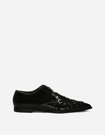 Dolce & Gabbana Derby in pelle di vitello Argento G2QU6TFLSEP