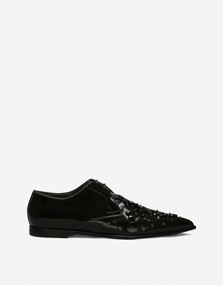 Dolce & Gabbana Derby en piel de becerro Negro A10813AI262