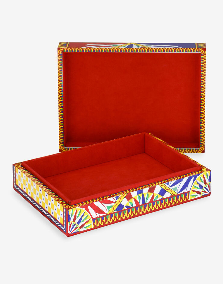 Dolce & Gabbana Large Decorated Plexiglass Box Multicolor TCC201TCAMY