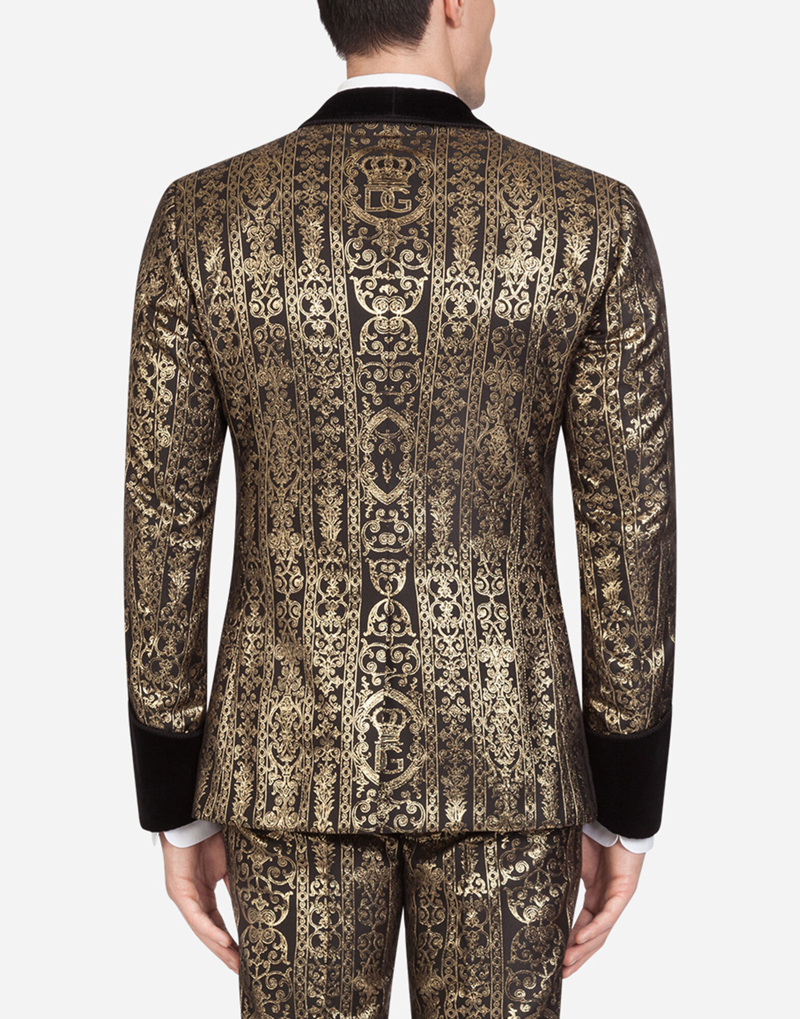 Tuxedo smoking jacket