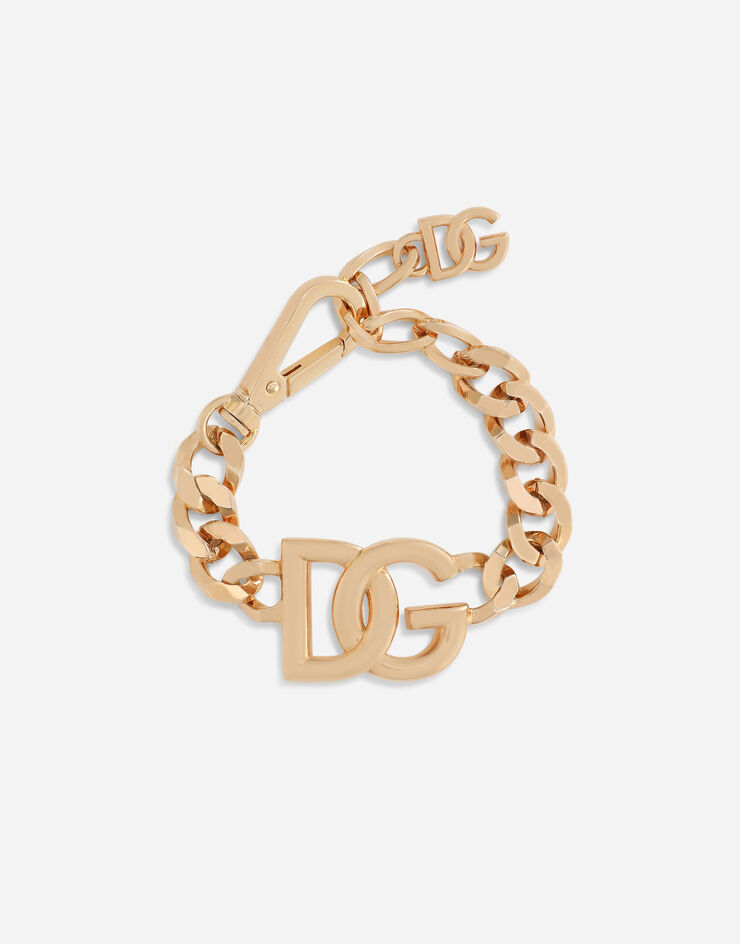 Dolce & Gabbana Link bracelet with DG-logo Gold WBN5L1W1111