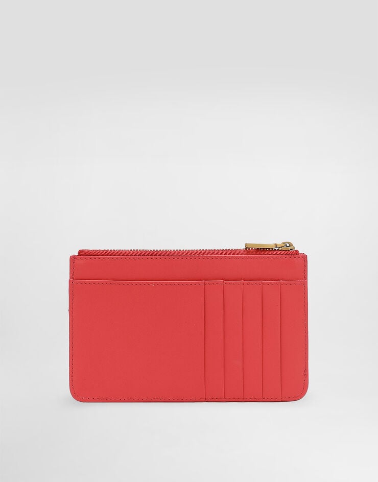 Dolce & Gabbana Medium Devotion card holder Dolce & Gabbana Medium Devotion card holder Orange BI1261AV967