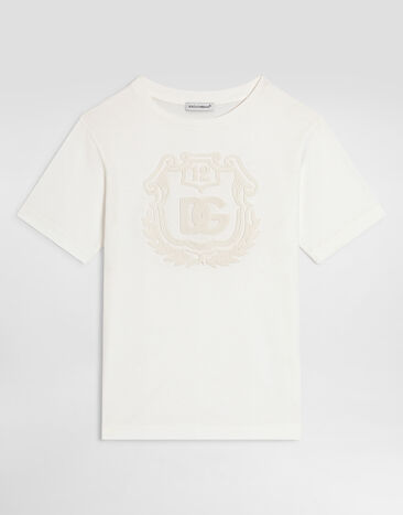 Dolce & Gabbana Jersey t-shirt with logo  L4JTHUG7P6R