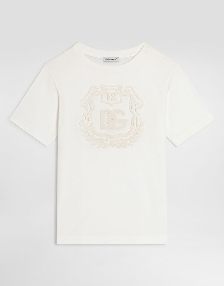 Dolce & Gabbana Jersey t-shirt with logo  L4JTHUG7P6R