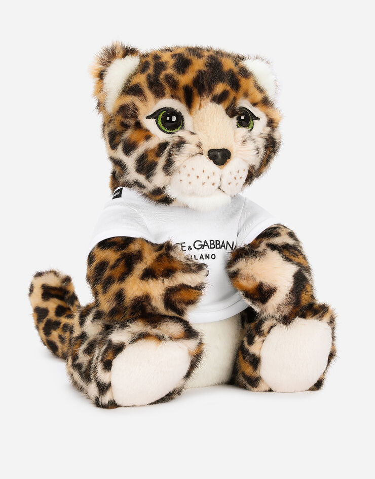 Dolce & Gabbana Plüschtier Maskottchen Leo aus Kunstfell Mehrfarbig LCJB72G7NZK