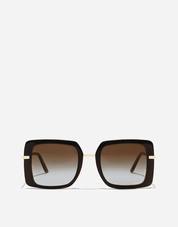 Dolce & Gabbana DNA Sunglasses Havana on  carretto print VG4491VP713
