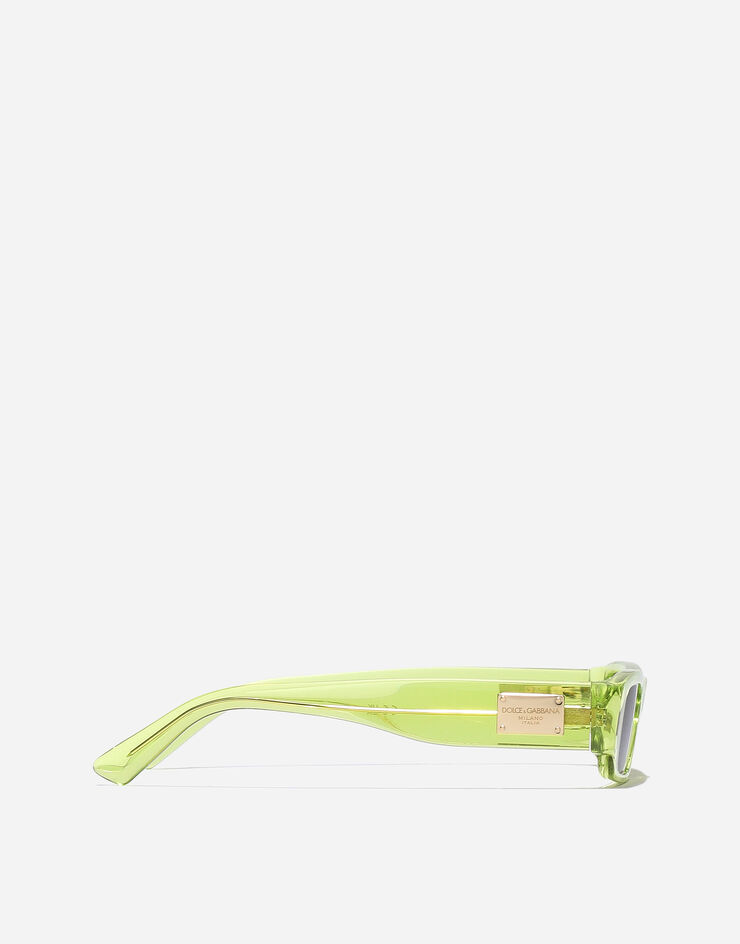 Dolce & Gabbana Surf camp sunglasses Citron vert transparent VG400MVP171