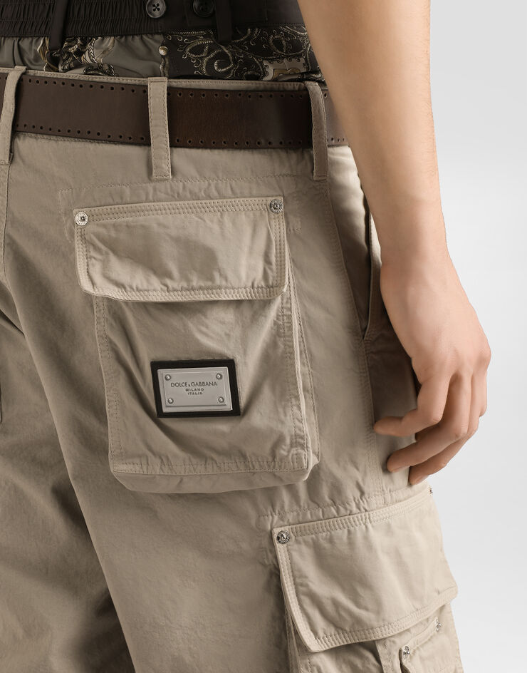 Dolce & Gabbana Cotton trousers Dolce & Gabbana Cotton trousers Beige GP04DTGH255