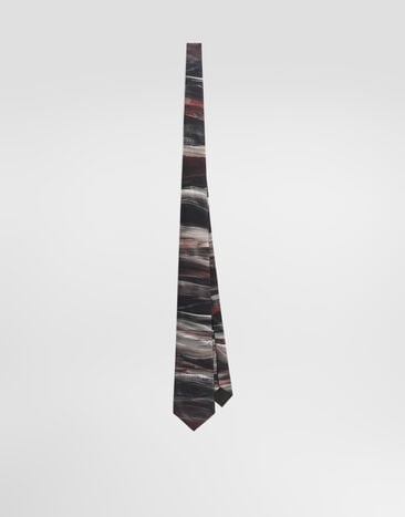 Dolce & Gabbana Abstract-print silk tie  GT147EG0TJJ