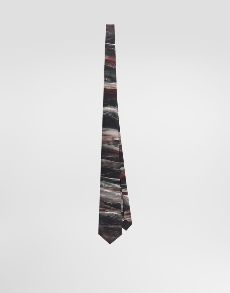 Dolce & Gabbana Abstract-print silk tie Dolce & Gabbana Abstract-print silk tie GT147EG0TJJ