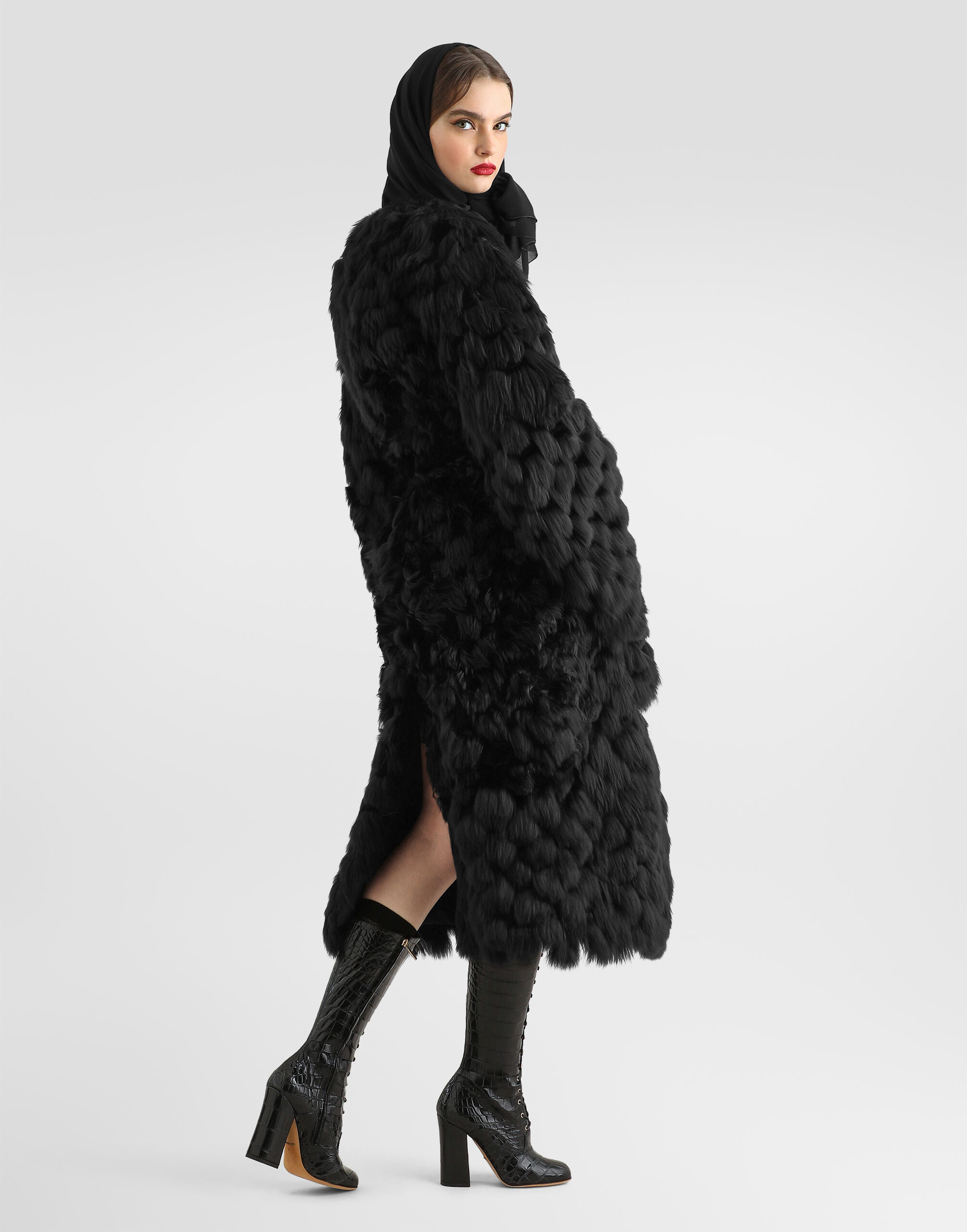 Shearling coat - thumbnail 3