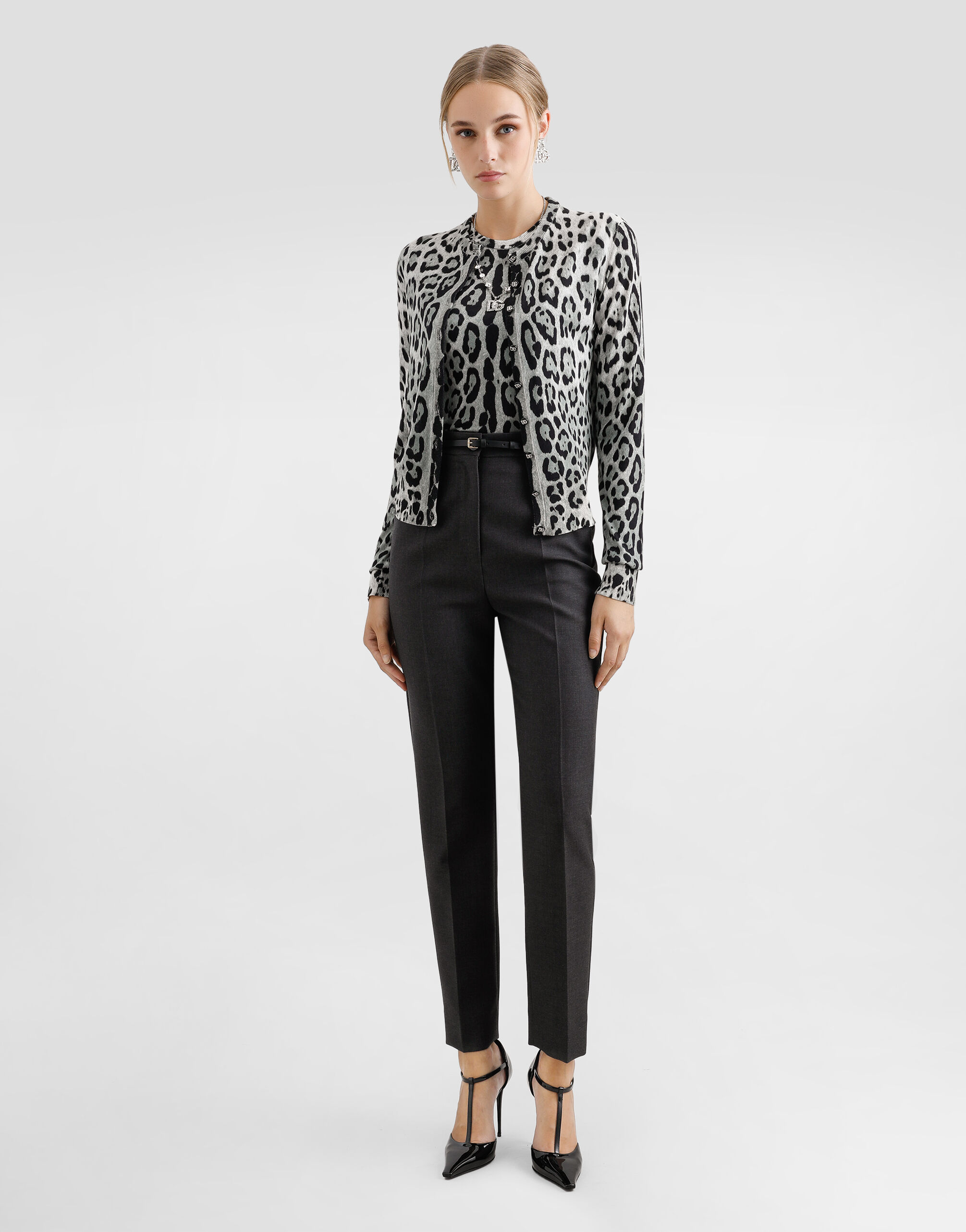 Dolce & Gabbana シルク ボンバージャケット | ブルー | FARFETCH JP