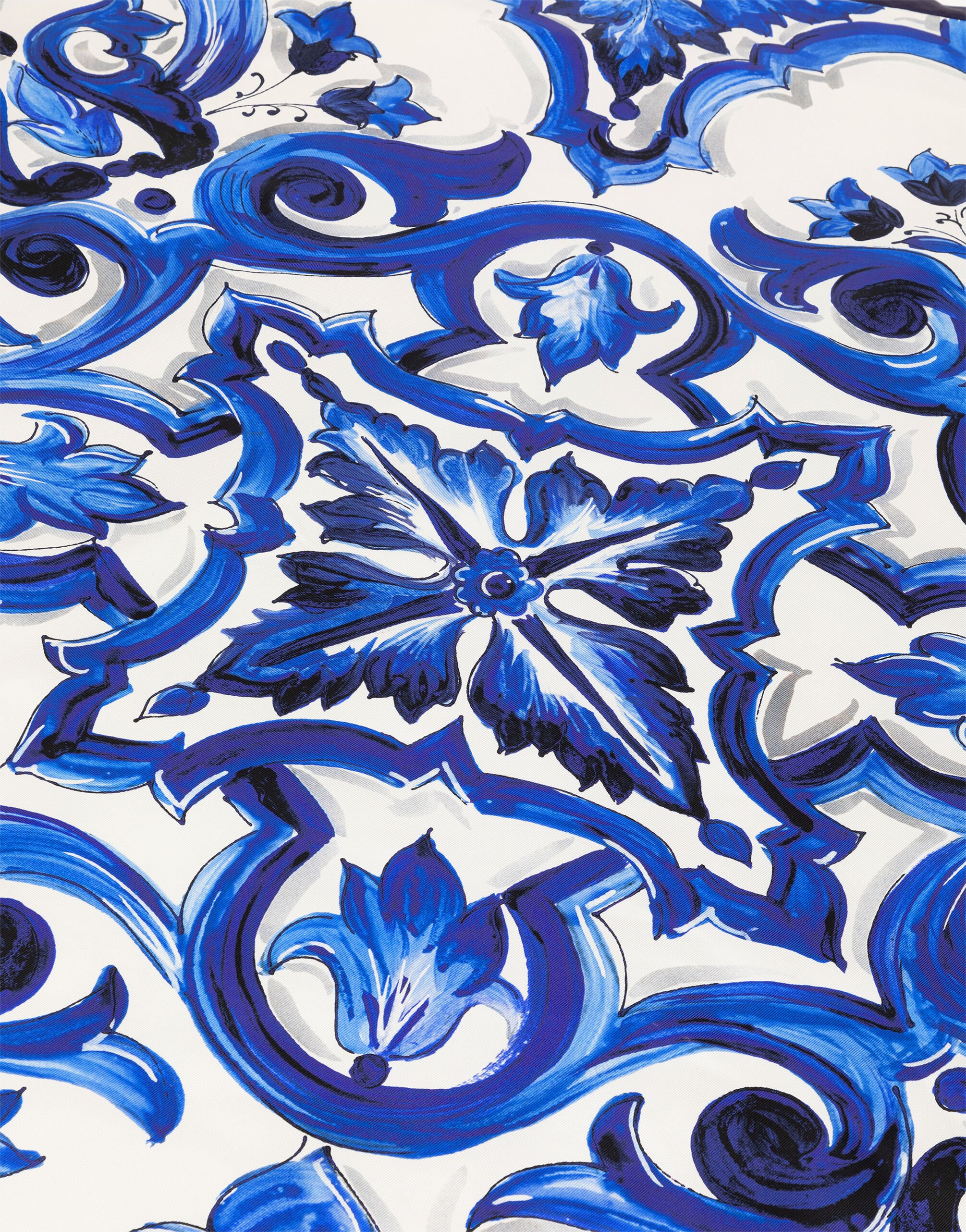 Silk Quilt Blanket in Multicolor | Dolce&Gabbana® US